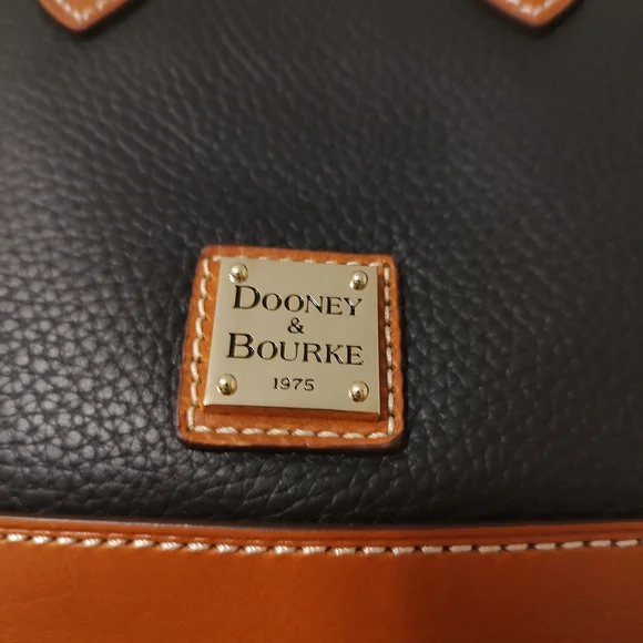 Dooney & Bourke Black and Brown Mini Bag - Picture 12 of 14